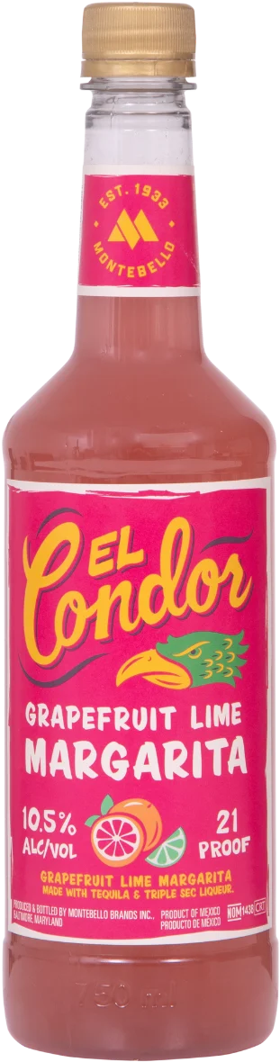 Grapefruit Lime El Condor Margarita bottle
