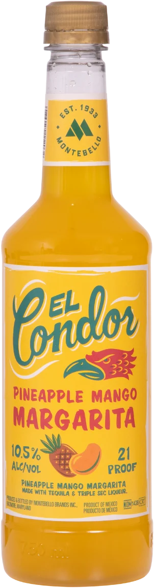 Pineapple Mango El Condor Margarita bottle