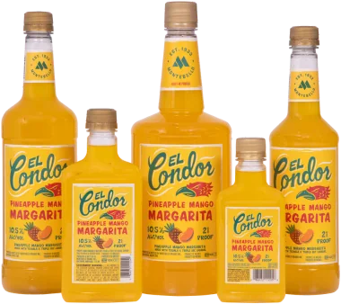 Pineapple Mango El Condor Margarita, family photo 2, current label