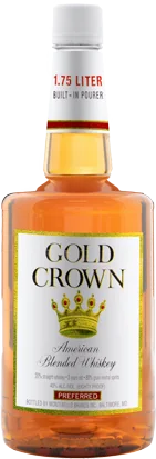Gold Crown Blended Whiskey, bottle photo 1, current label