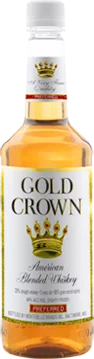Gold Crown Blended Whiskey, bottle photo 3, current label