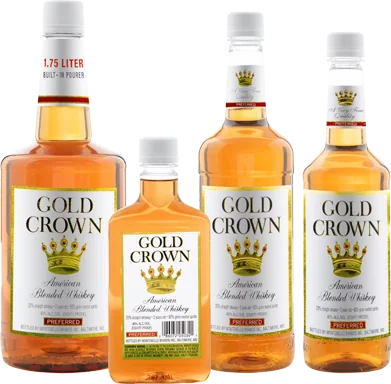 Gold Crown Blended Whiskey family photo