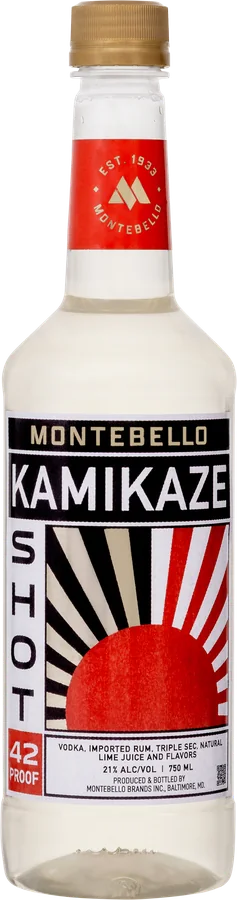Kamikaze Montebello Cocktail, 750 ml, refreshed label