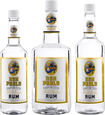 Ron Pablo Rum, family photo, previous label