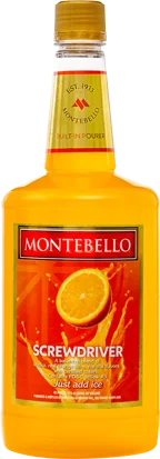 Screwdriver Montebello Cocktail, bottle photo 1, previous label