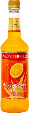 Screwdriver Montebello Cocktail, bottle photo 2, previous label