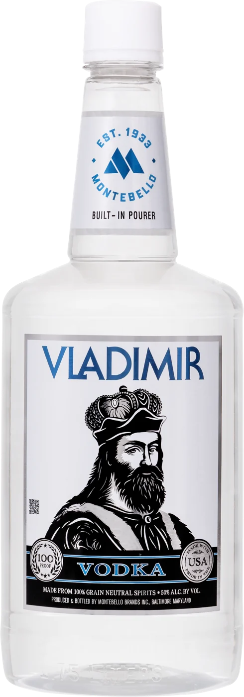 Vladimir 100 Vodka · 100 proof