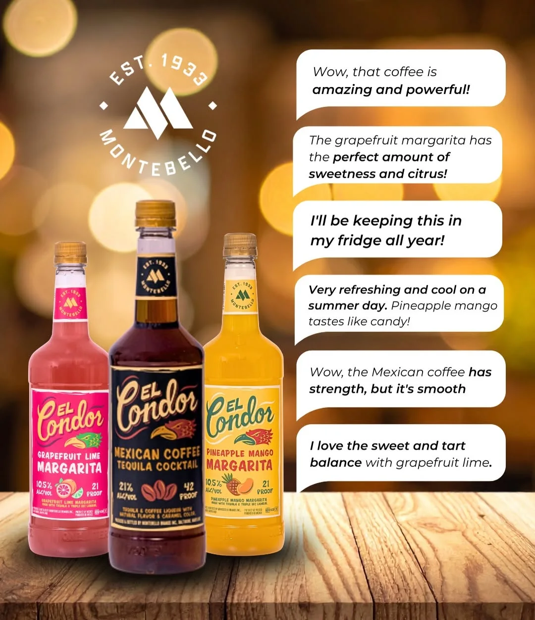 Real reactions. Straight from the tasting table.